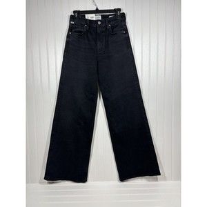 Citizens Of Humanity Paloma Baggy Denim Jean Black Devine NWT Size 24